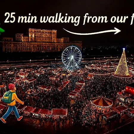 Landmark View - Concerthall - Chic Comfort 1bdr * Бухарест