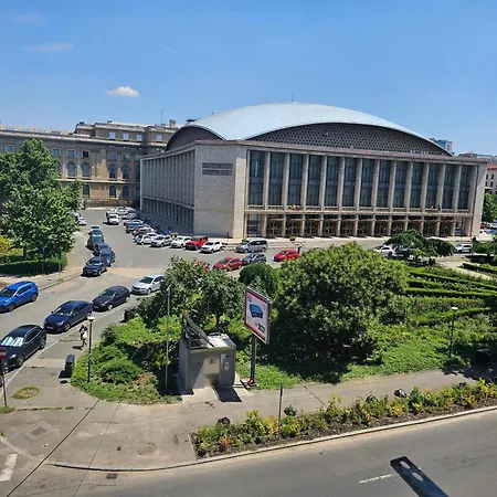 Appartamento Landmark View - Concerthall - Chic Comfort 1Bdr Bucarest